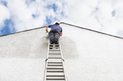 Peinture extérieure à Draché — façades et ravalement